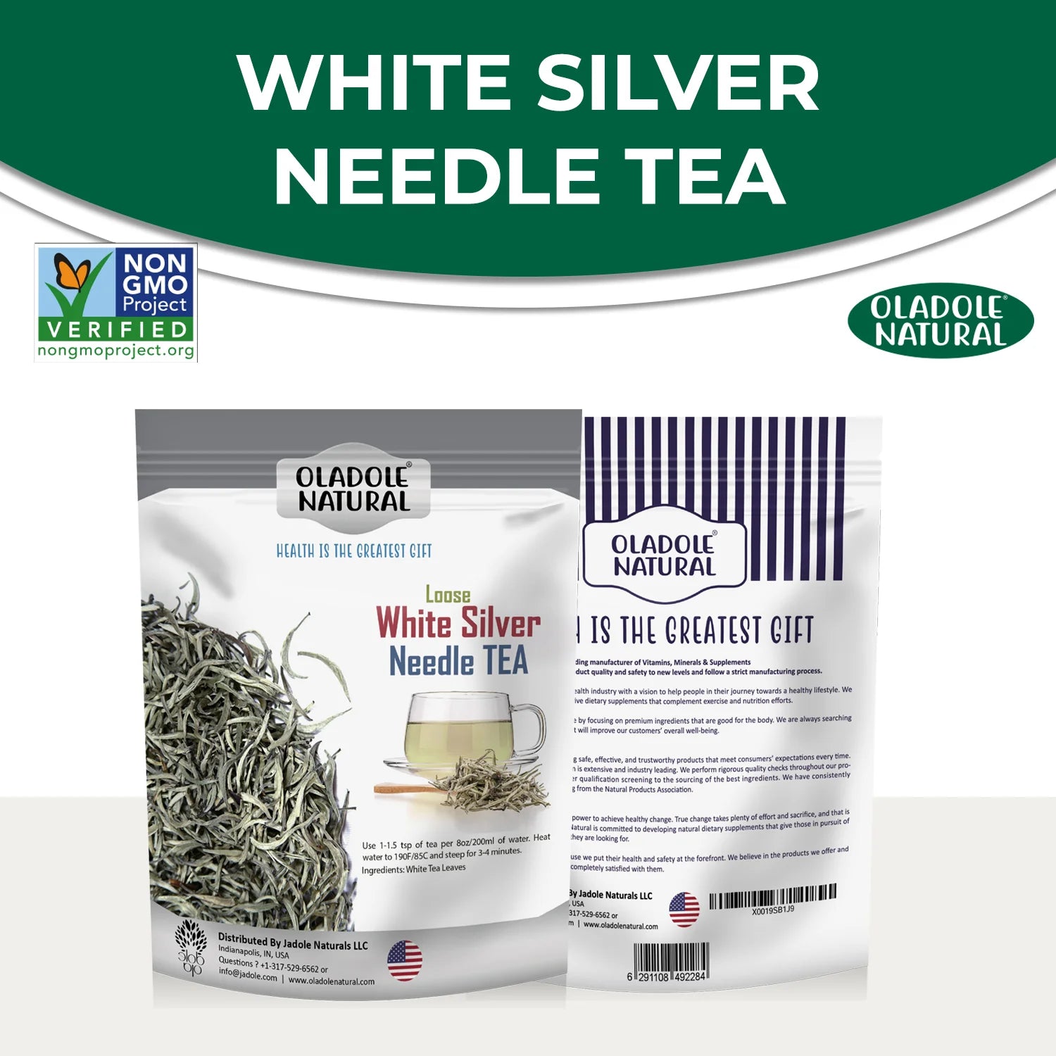 Loose White Silver Needle Tea 100 g