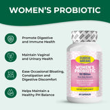 Oladole Natural Women's Probiotic 50 Billion 30 Capsules