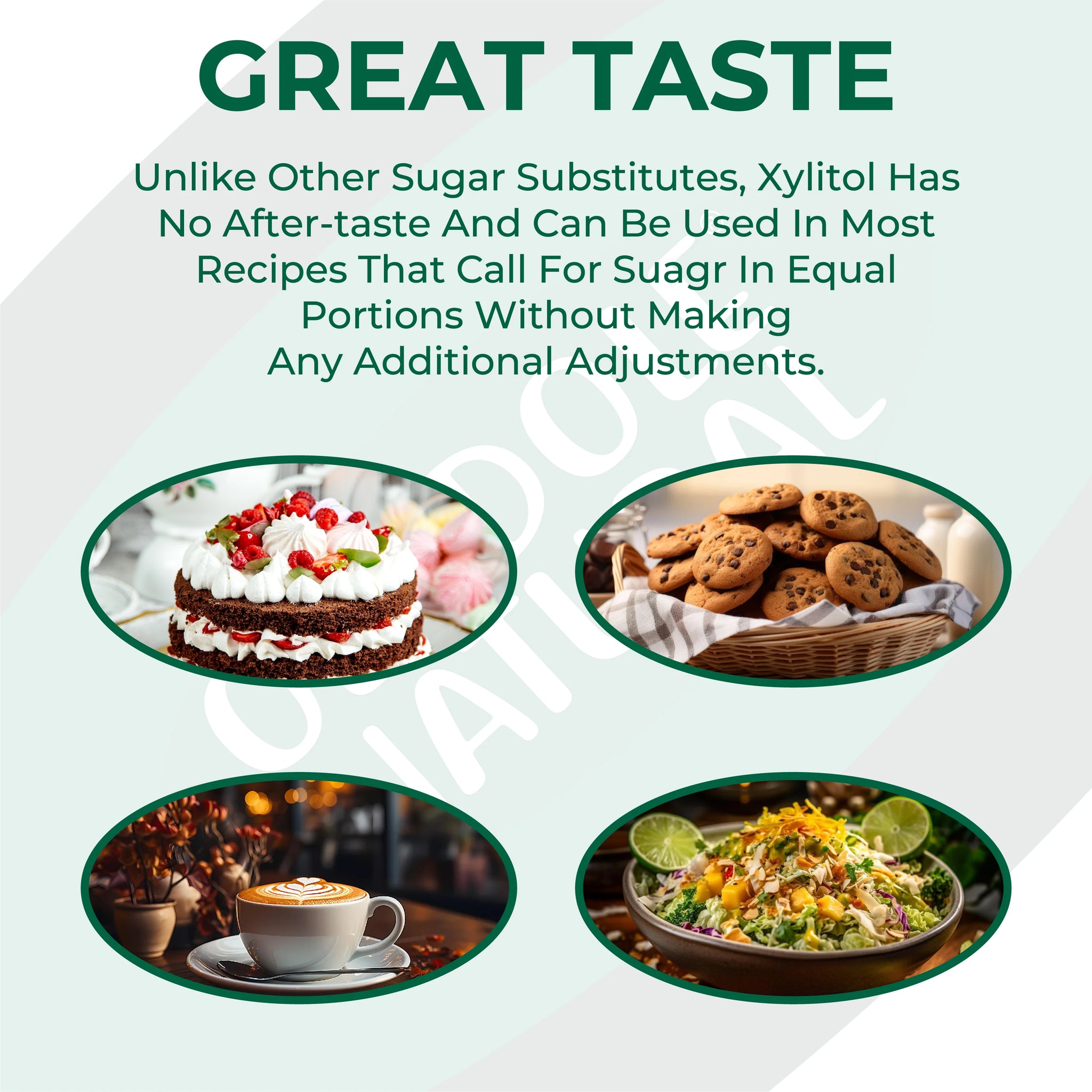 Pure Xylitol Sweetener 500 g