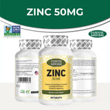 Zinc chelated 50 mg- 100 Tablets