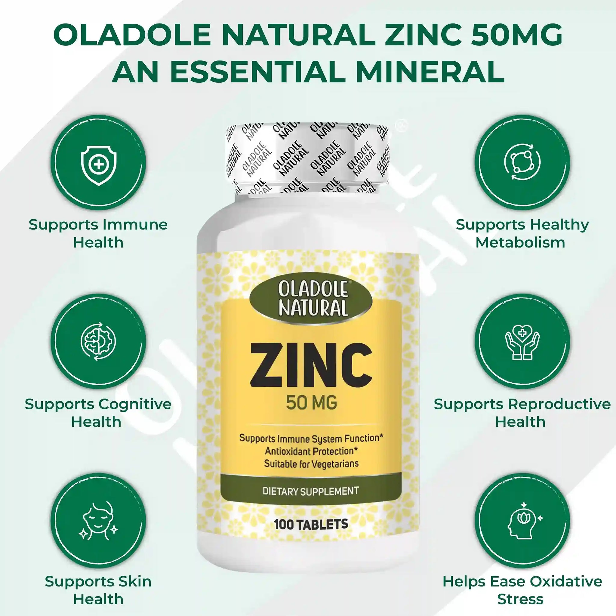 Zinc chelated 50 mg