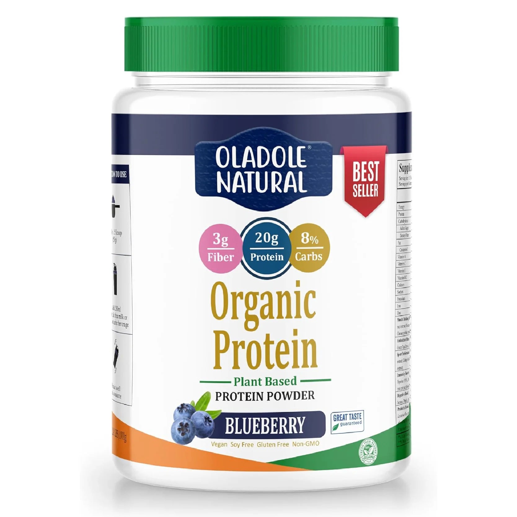Plant Based Organic Protein Powder 1 Kg Halal