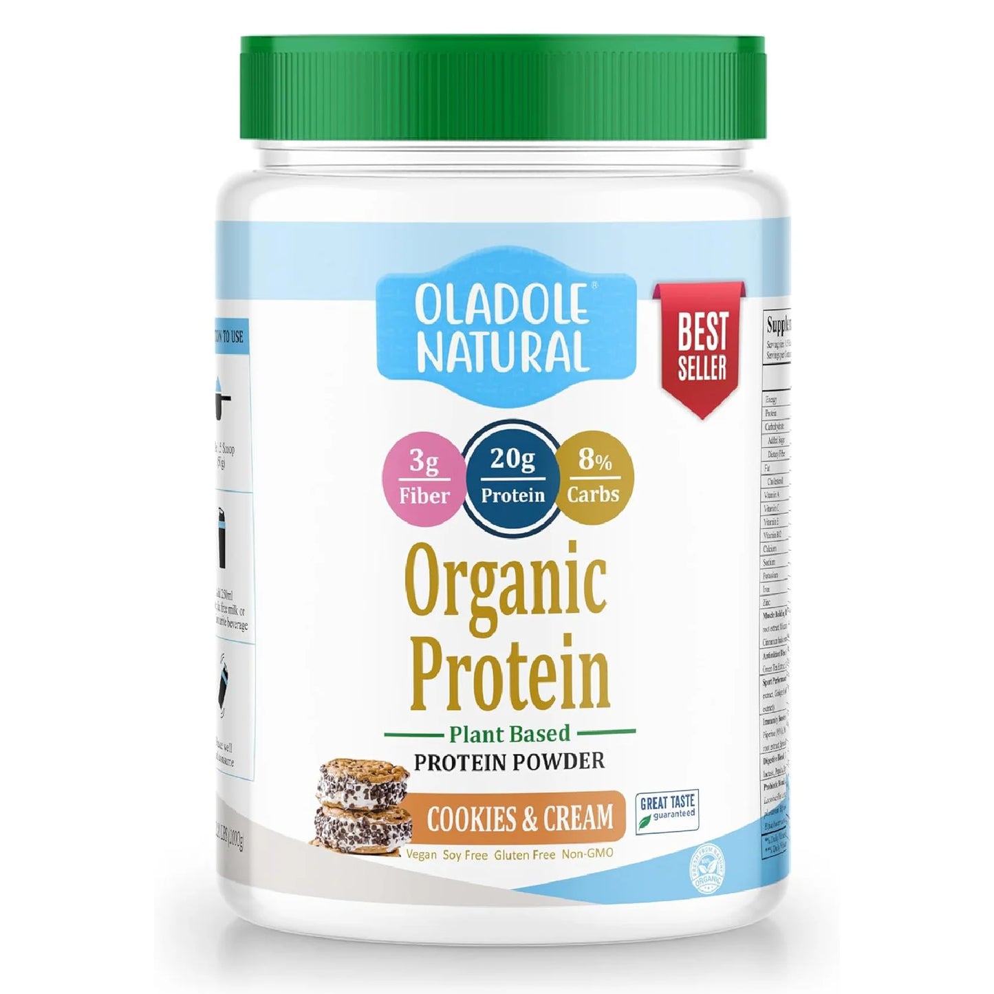 Plant Based Organic Protein Powder 1 Kg Halal